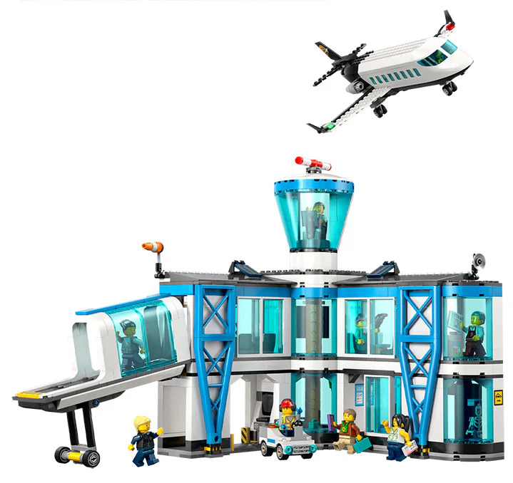 Lego City Airport With Airplane 60502 - Image 2