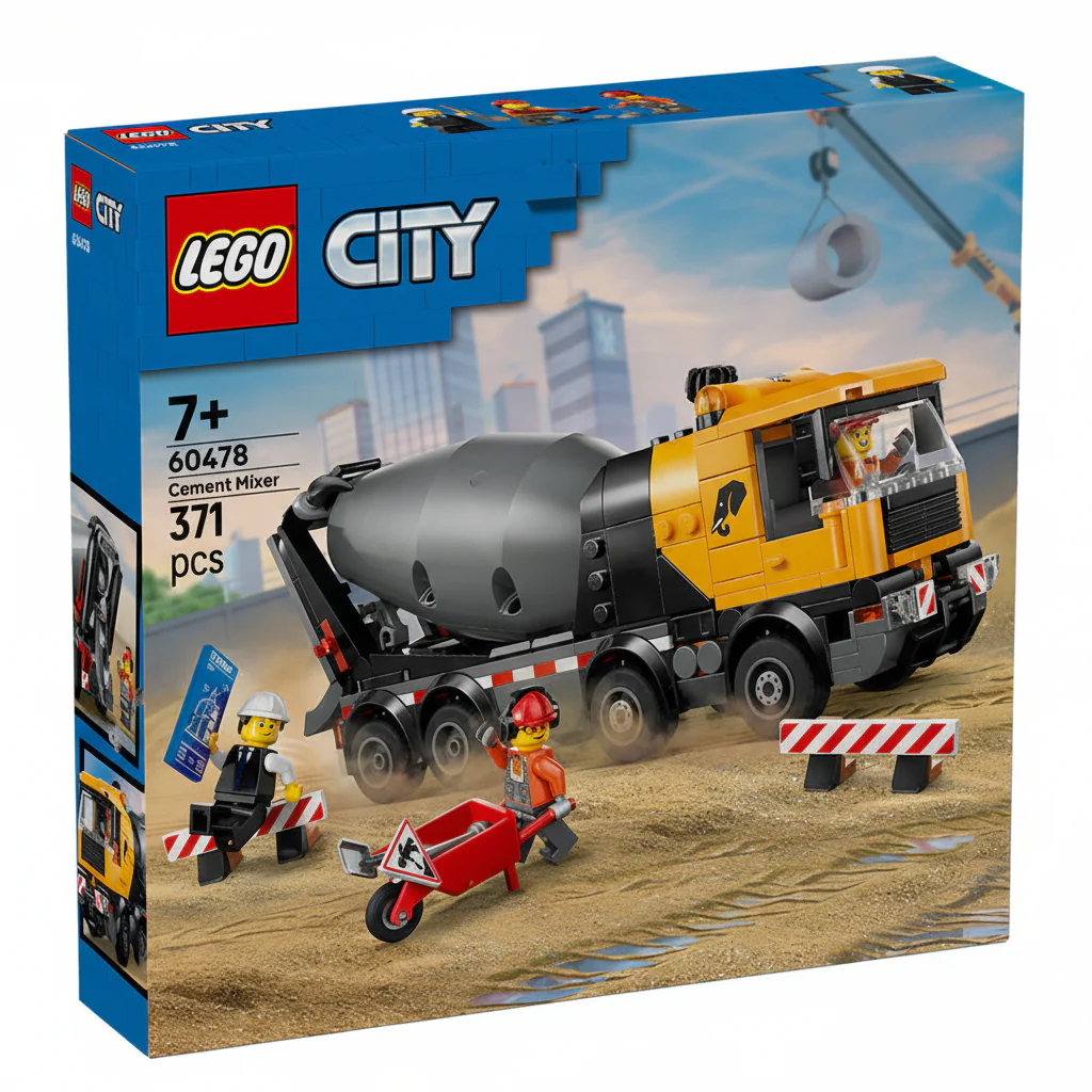 Lego City Cement Mixer 60478