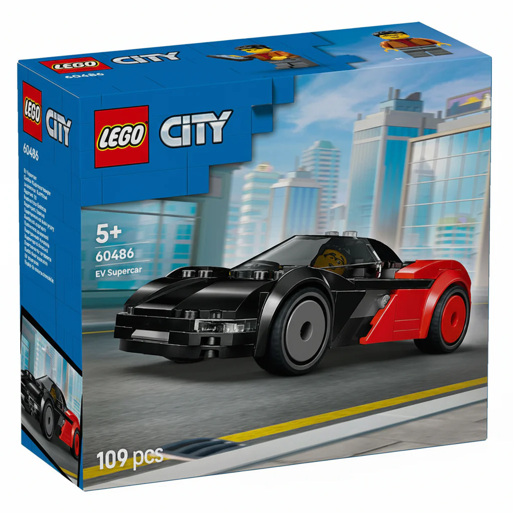 Lego City Vehicles EV Supercar 60486