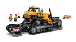 Lego City Yellow Bulldozer with Front Loader 60466 - Image 3