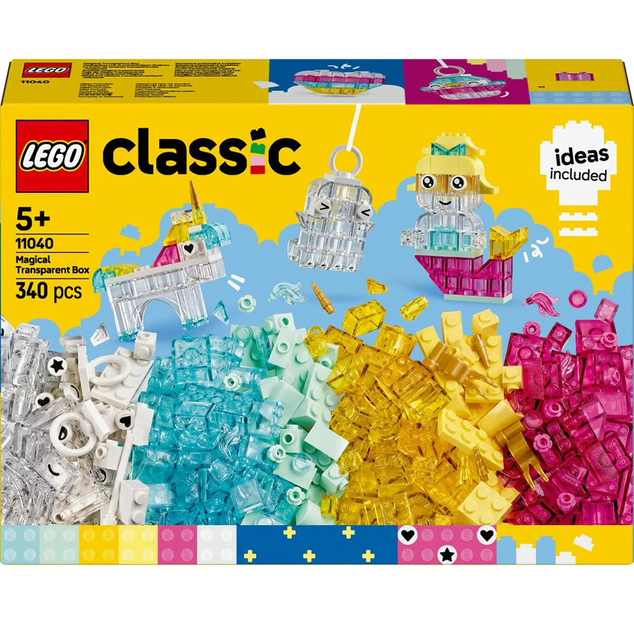 Lego Classic Magical Transparent 11040