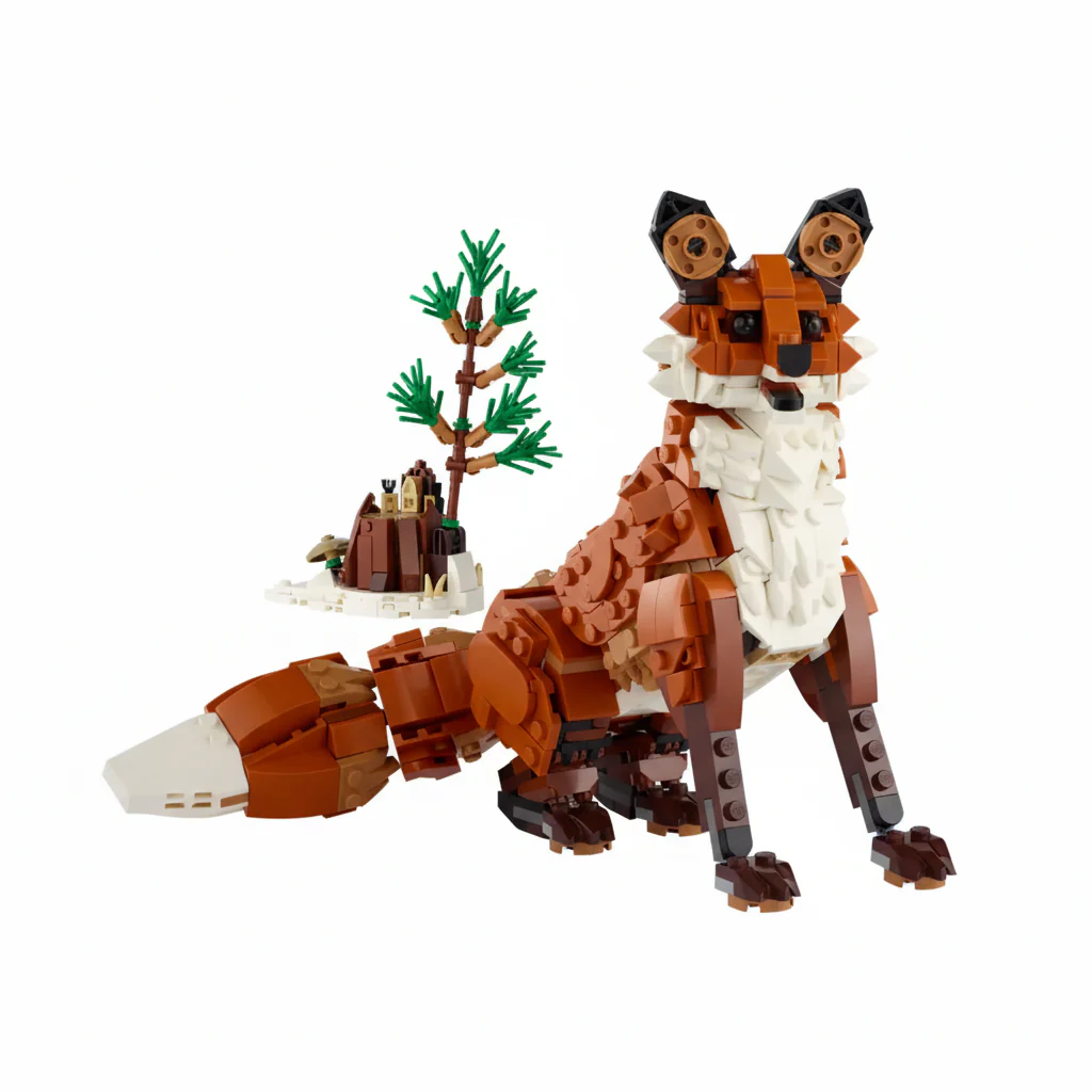 Lego Creator Forest Animals: Red Fox  31154 - Image 2