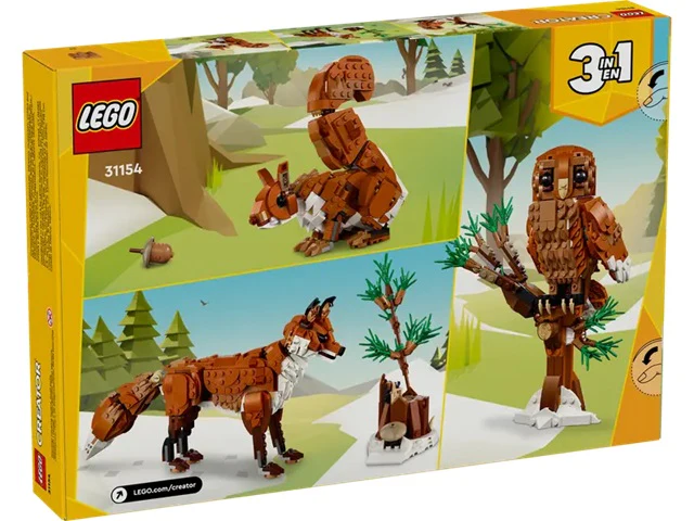 Lego Creator Forest Animals: Red Fox  31154 - Image 4