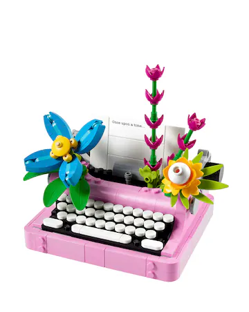 Lego Creator Typewriter with Flowers 31169 - Image 3