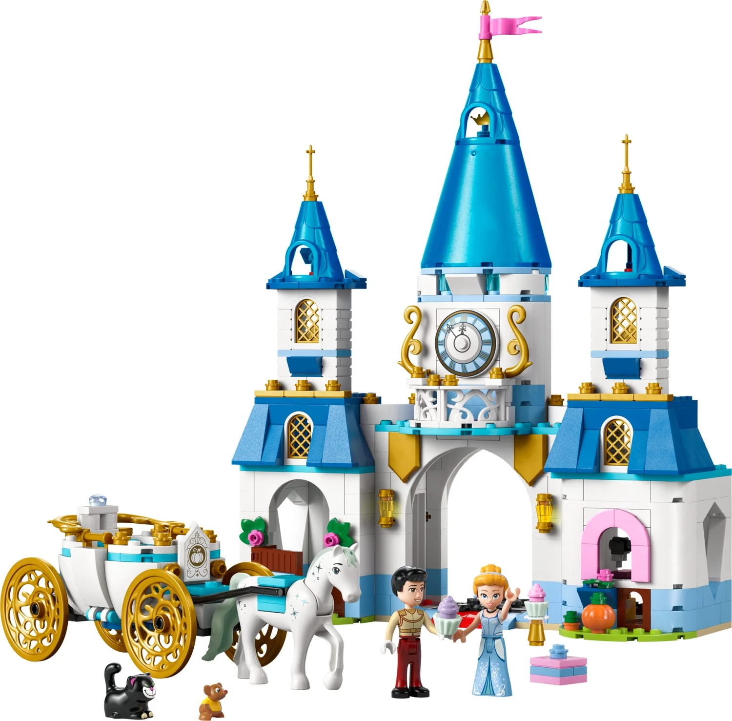 Lego Disney Cinderella's Castle and Horse Carriage 43275 - Image 2