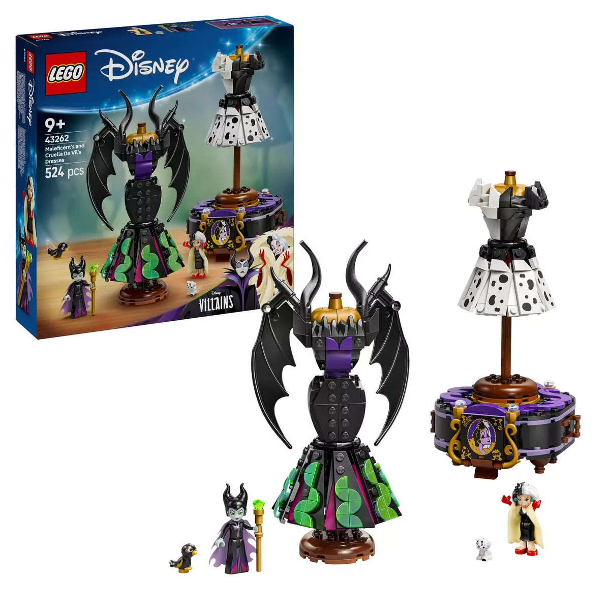 Lego Disney Classic Dress Maleficent & Cruella 43262 - Image 2