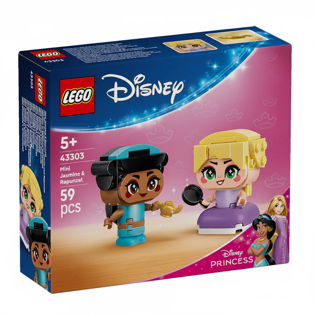 Lego Disney Mini Jasmine and Rapunzel 43303