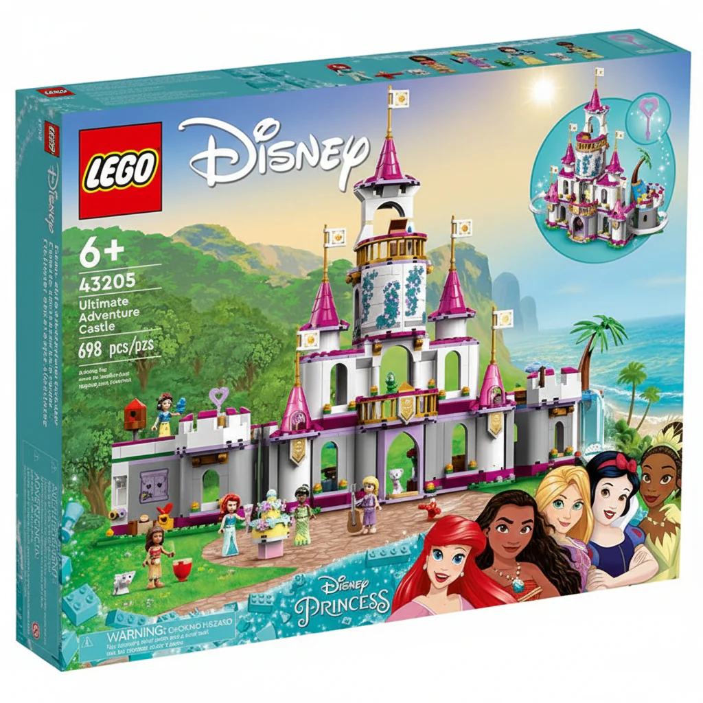 Lego Disney Princess Adventure Castle 43205