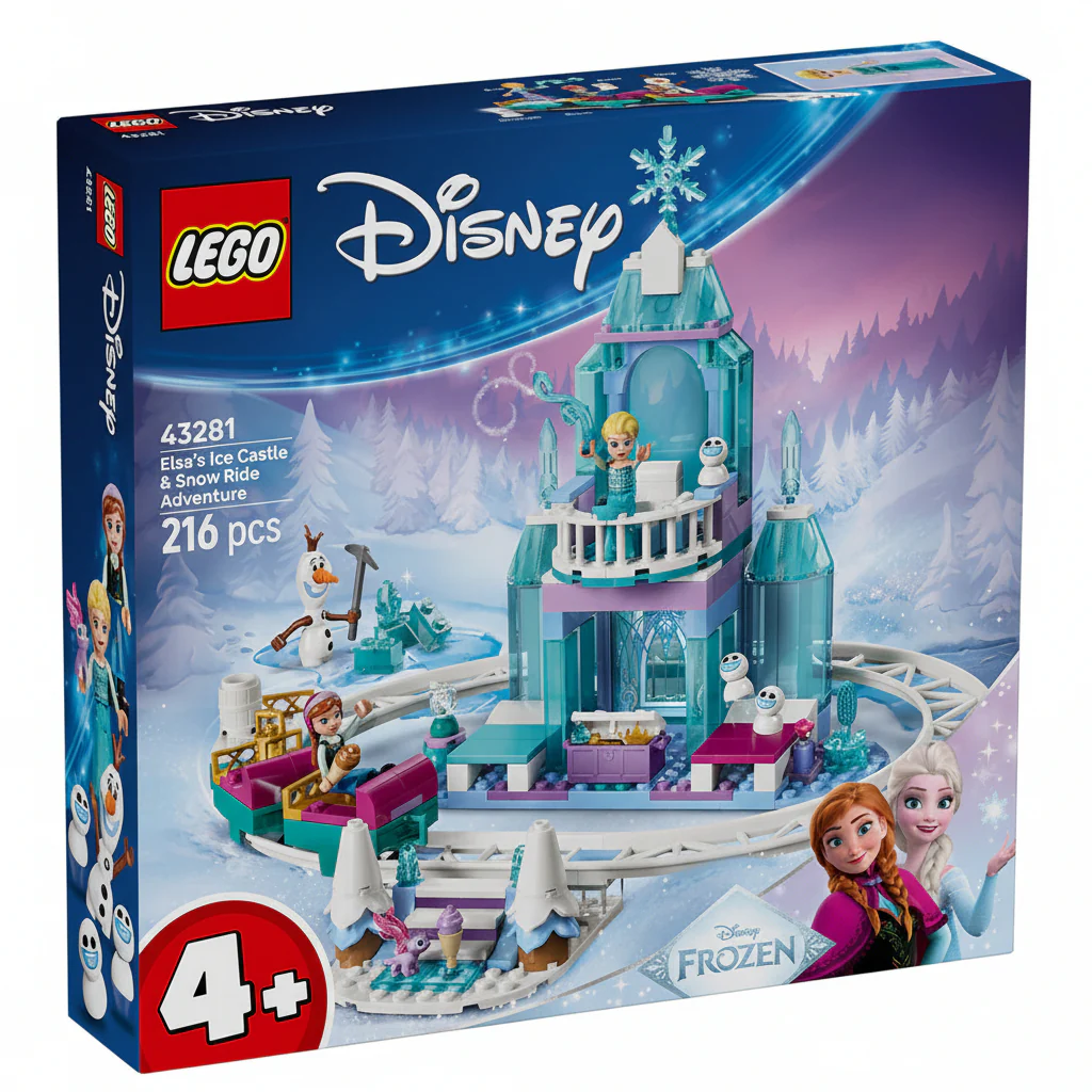 Lego Disney Princess Elsa Ice Castle 4321
