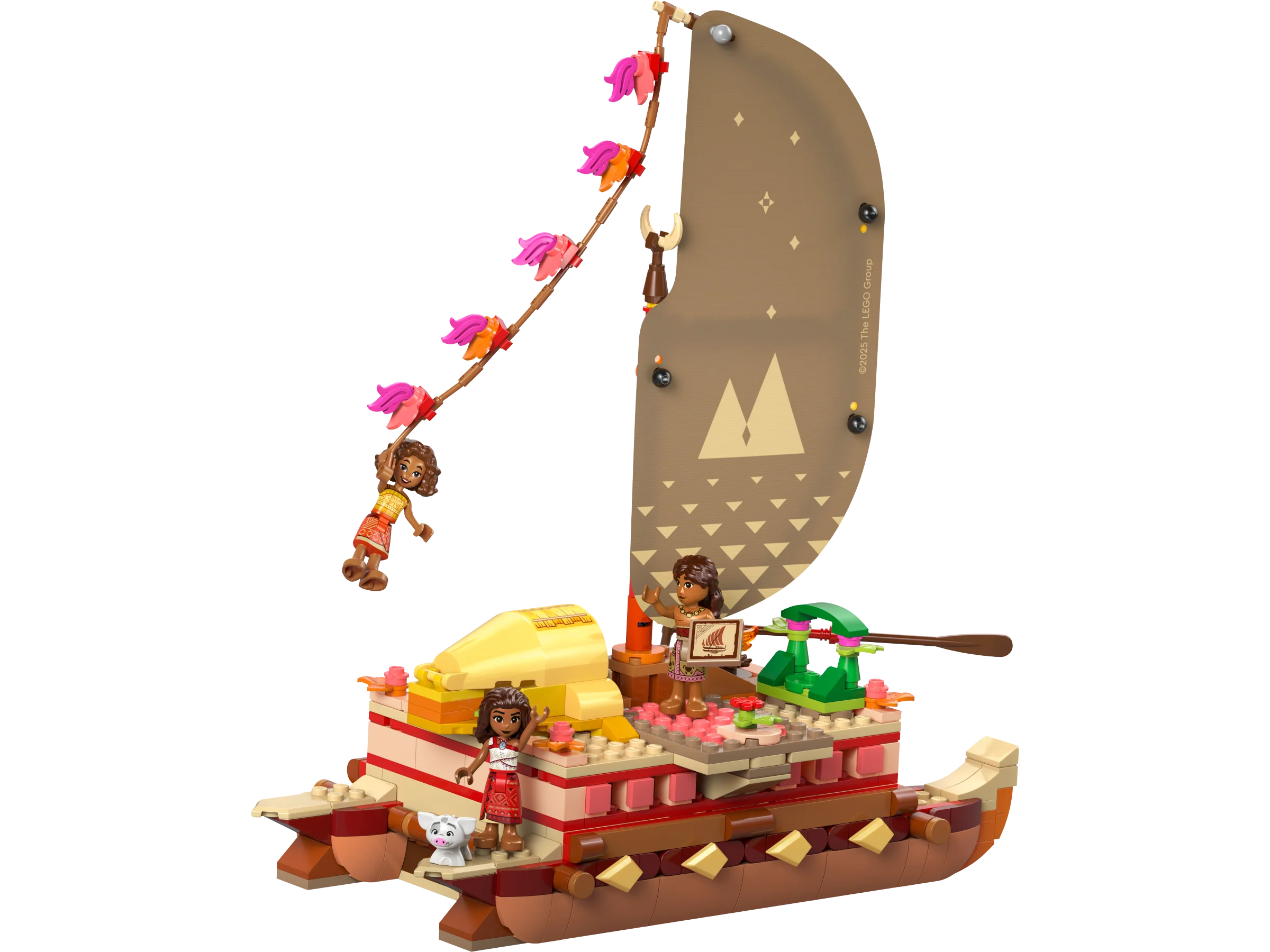 Lego Disney Princess Moana's Adventure Canoe 43270 - Image 3