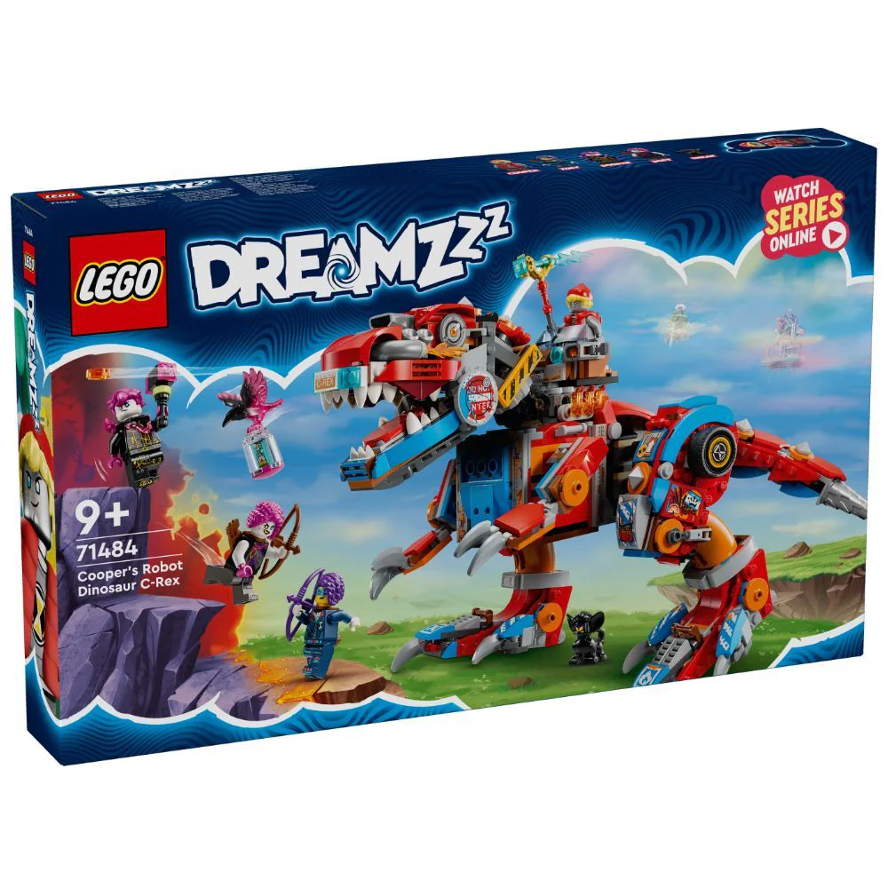 Lego Dreamzzz Cooper's Robot Dinosaur C-Rex 71484