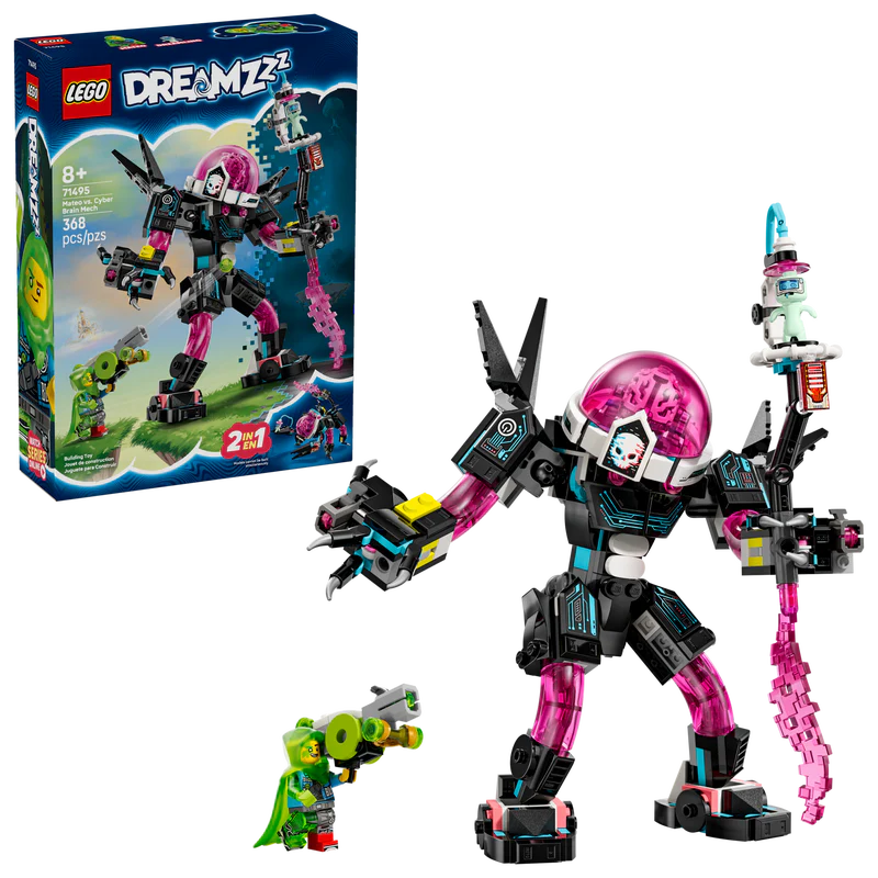 Lego Dreamzzz Mateo vs. Cyber Brain Mech Set 71495 - Image 2