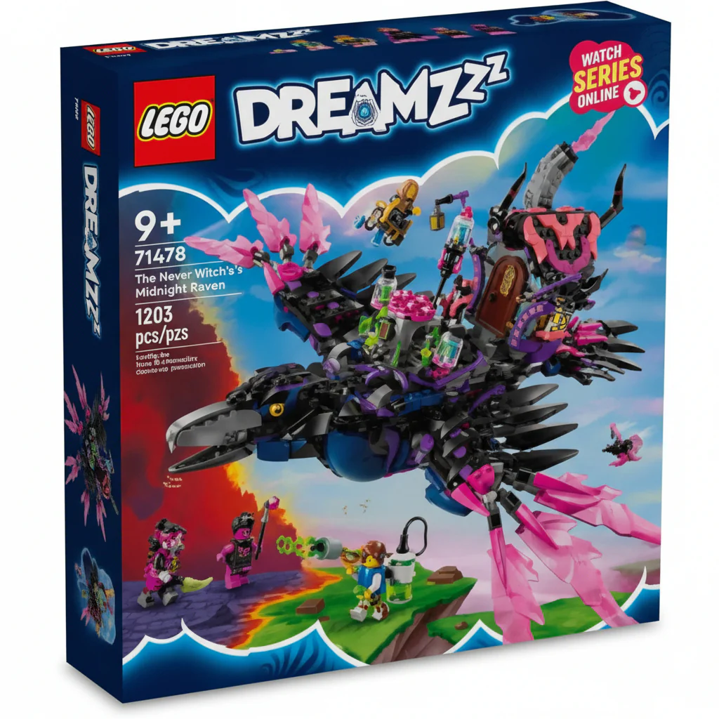 Lego Dreamzzz The Never Witch's Midnight Raven 71478