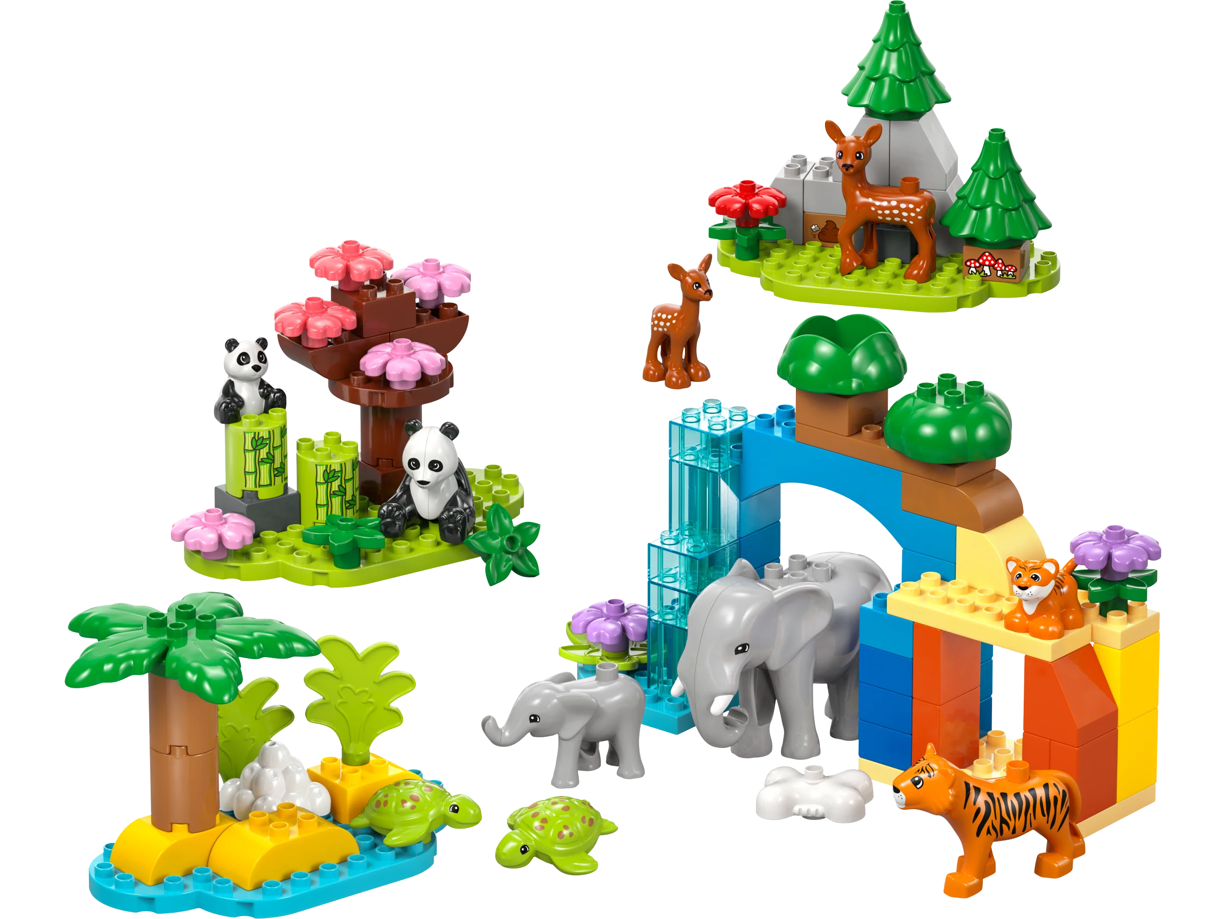 Lego Duplo 3-in-1 Wild Animals Families 10446 - Image 2