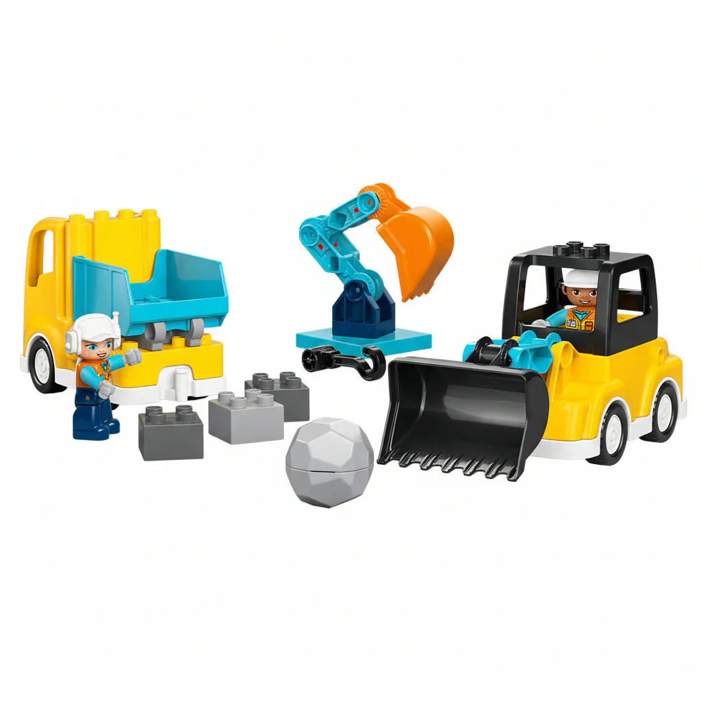 Lego Duplo 3in1 Construction Vehicles 10475 - Image 2