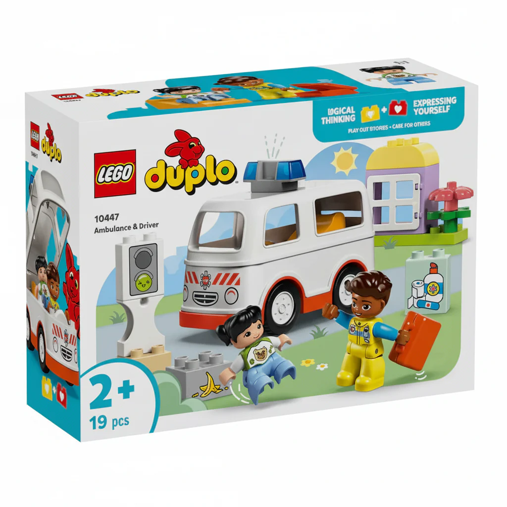Lego Duplo Ambulance Driver Set 10447