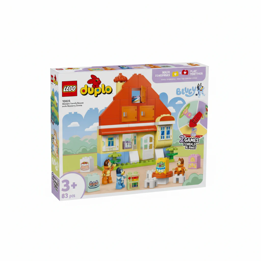 Lego Duplo Bluey's Family House with Memory Game 10459