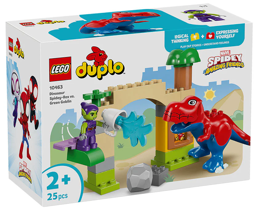 Lego Duplo Dinosaur Spidey-Rex vs. Green Goblin 10463