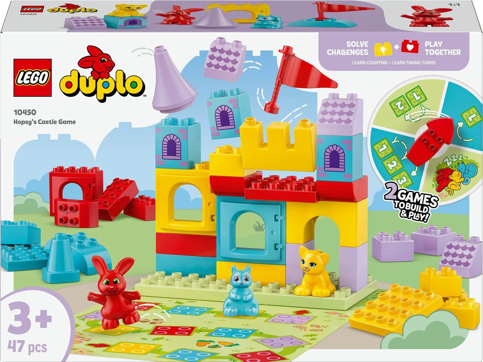 Lego Duplo Hopsy's Castle Game 10450 - Image 2