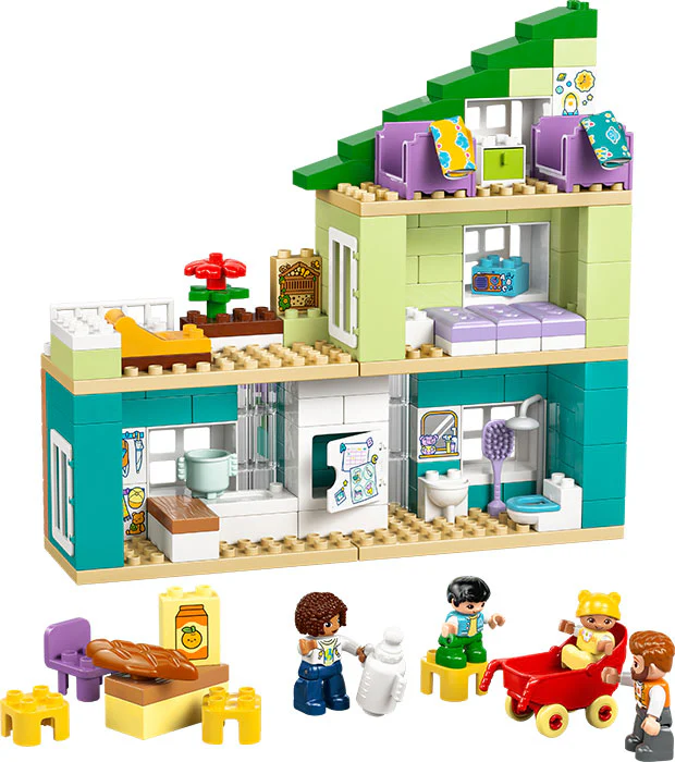 Lego Duplo Modern Family House with Figures 10470 - Image 2