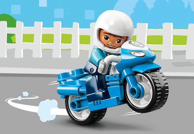 Lego Duplo Police Motorcycle 10967 - Image 4