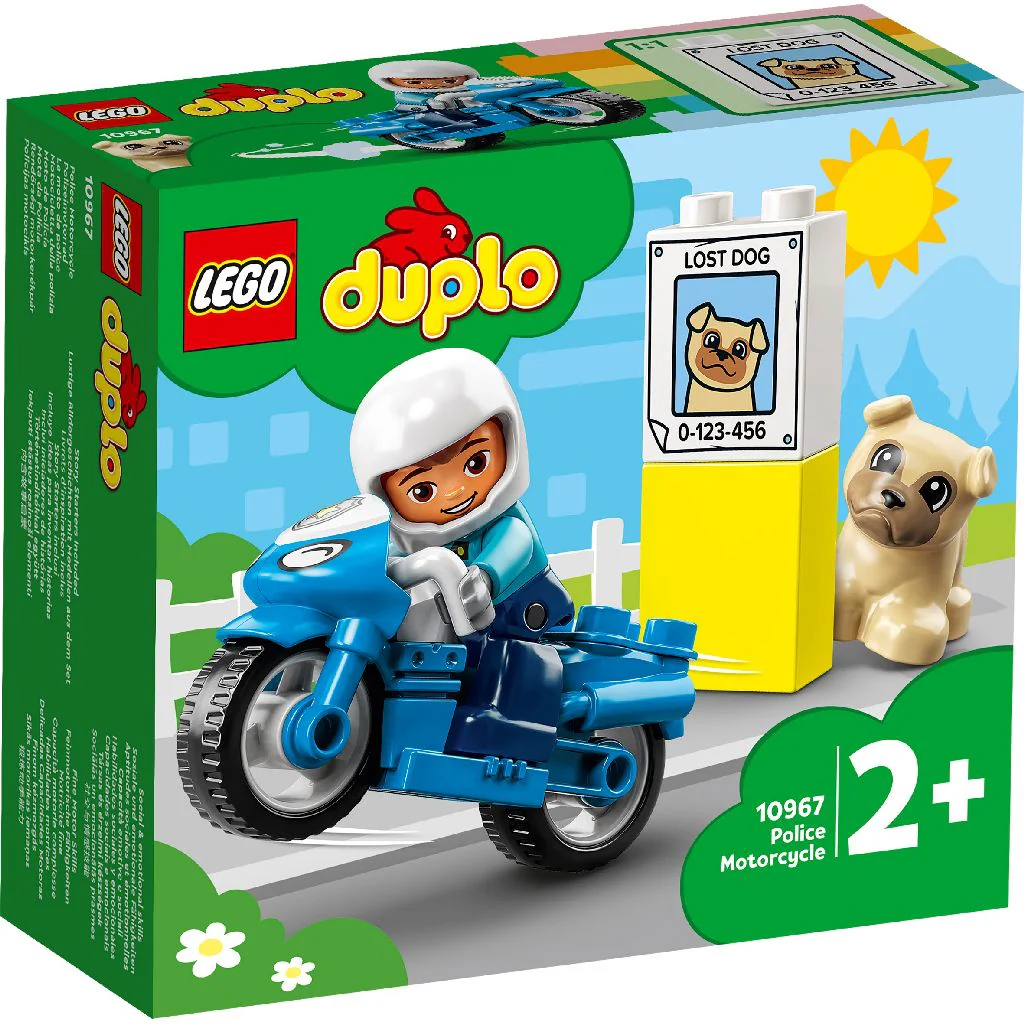 Lego Duplo Police Motorcycle 10967 - Image 6