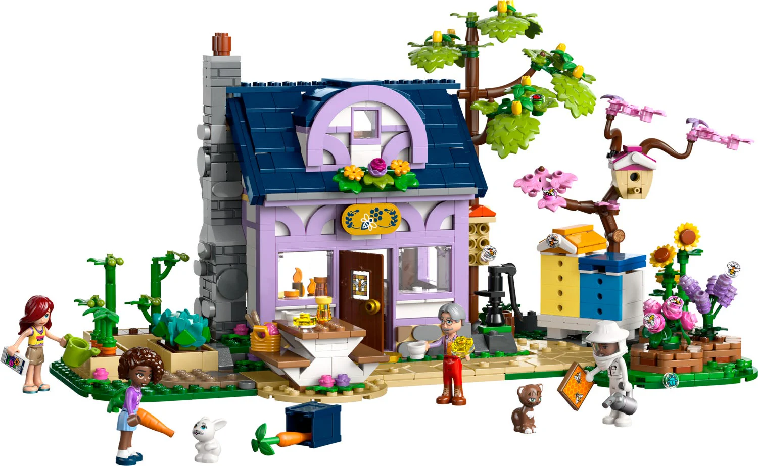 Lego Friends Beekeepers House and Flower Garden 42669 - Image 2