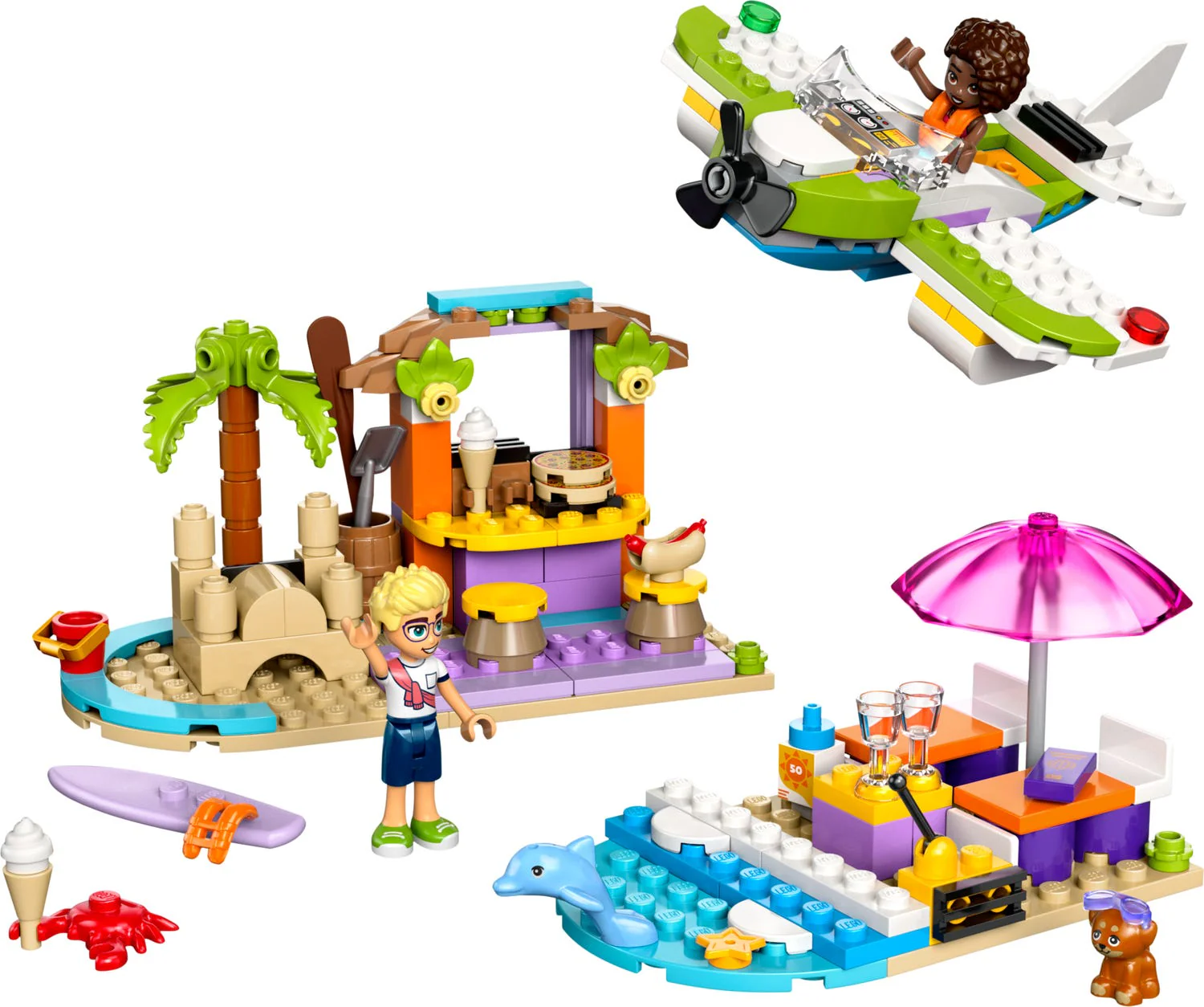 Lego Friends Creative Beach and Travel Suitcase 42672 - Image 3