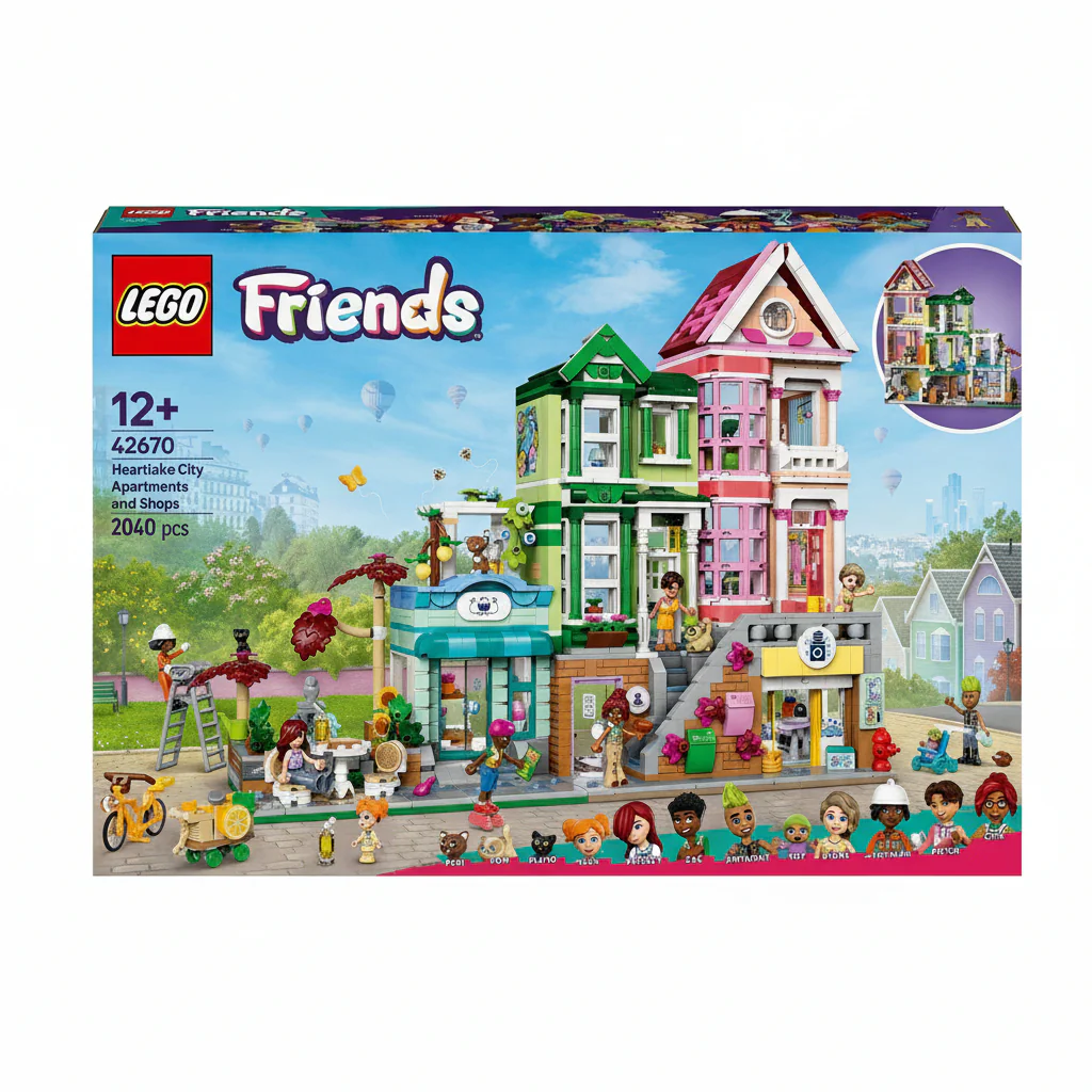 Lego Friends Heartlake City Apartments & Shops 42670