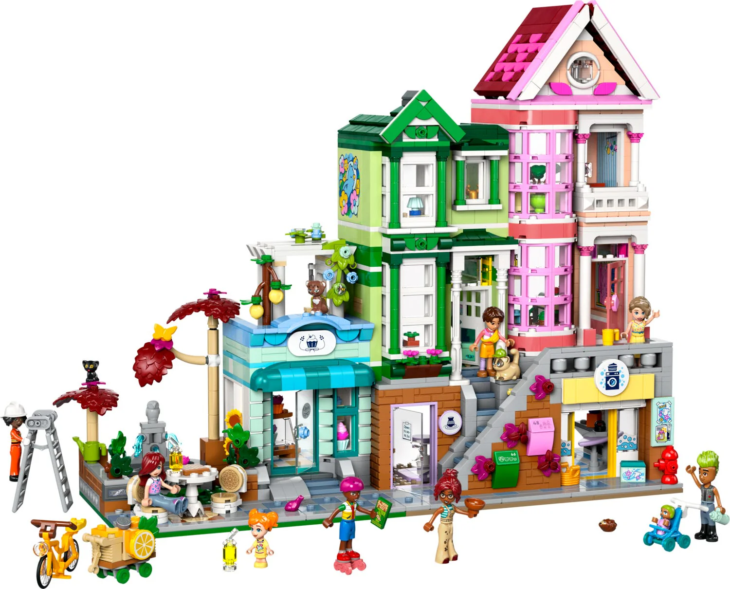 Lego Friends Heartlake City Apartments & Shops 42670 - Image 3