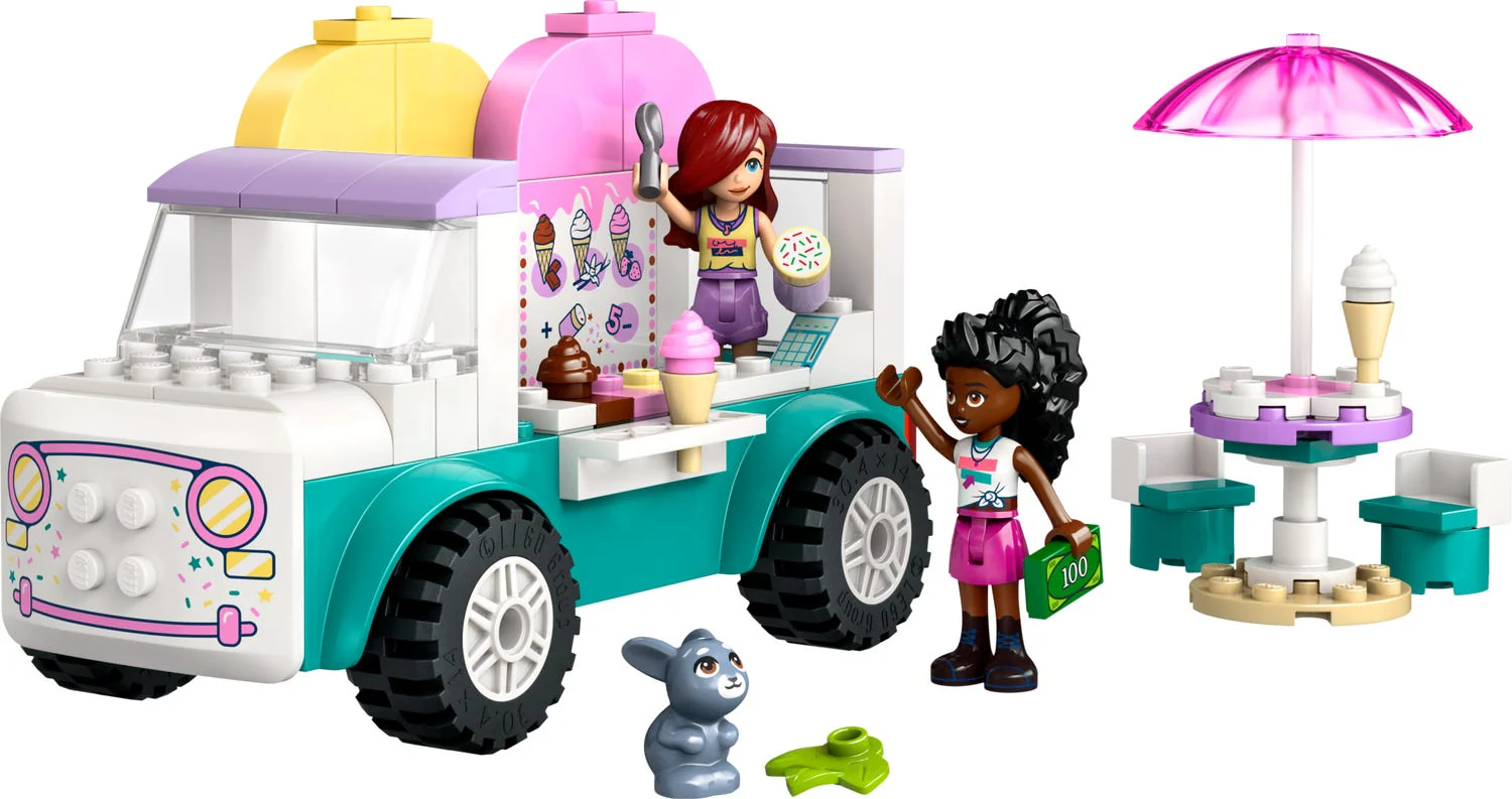 Lego Friends Heartlake City Ice Cream Van 42644 - Image 2