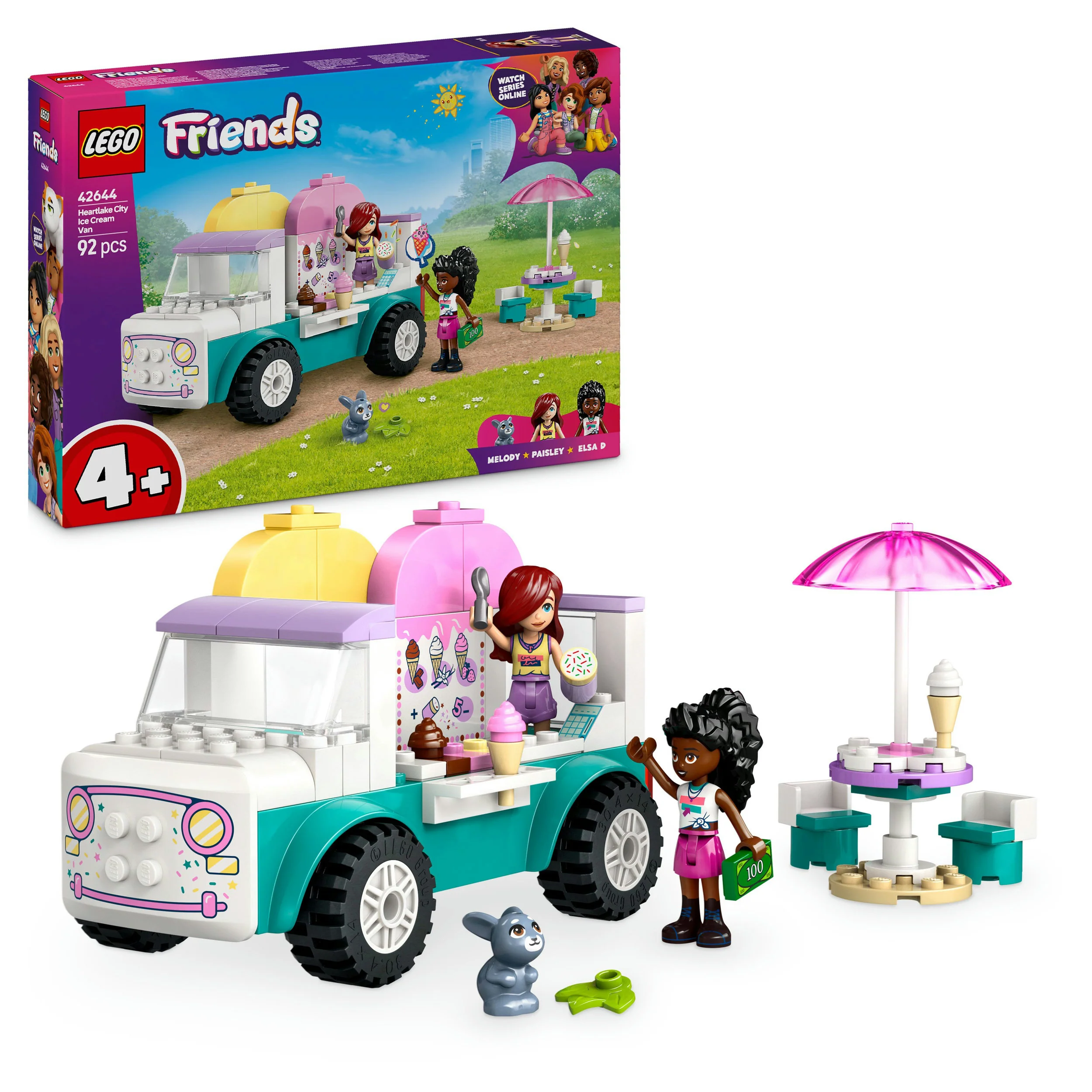 Lego Friends Heartlake City Ice Cream Van 42644 - Image 3