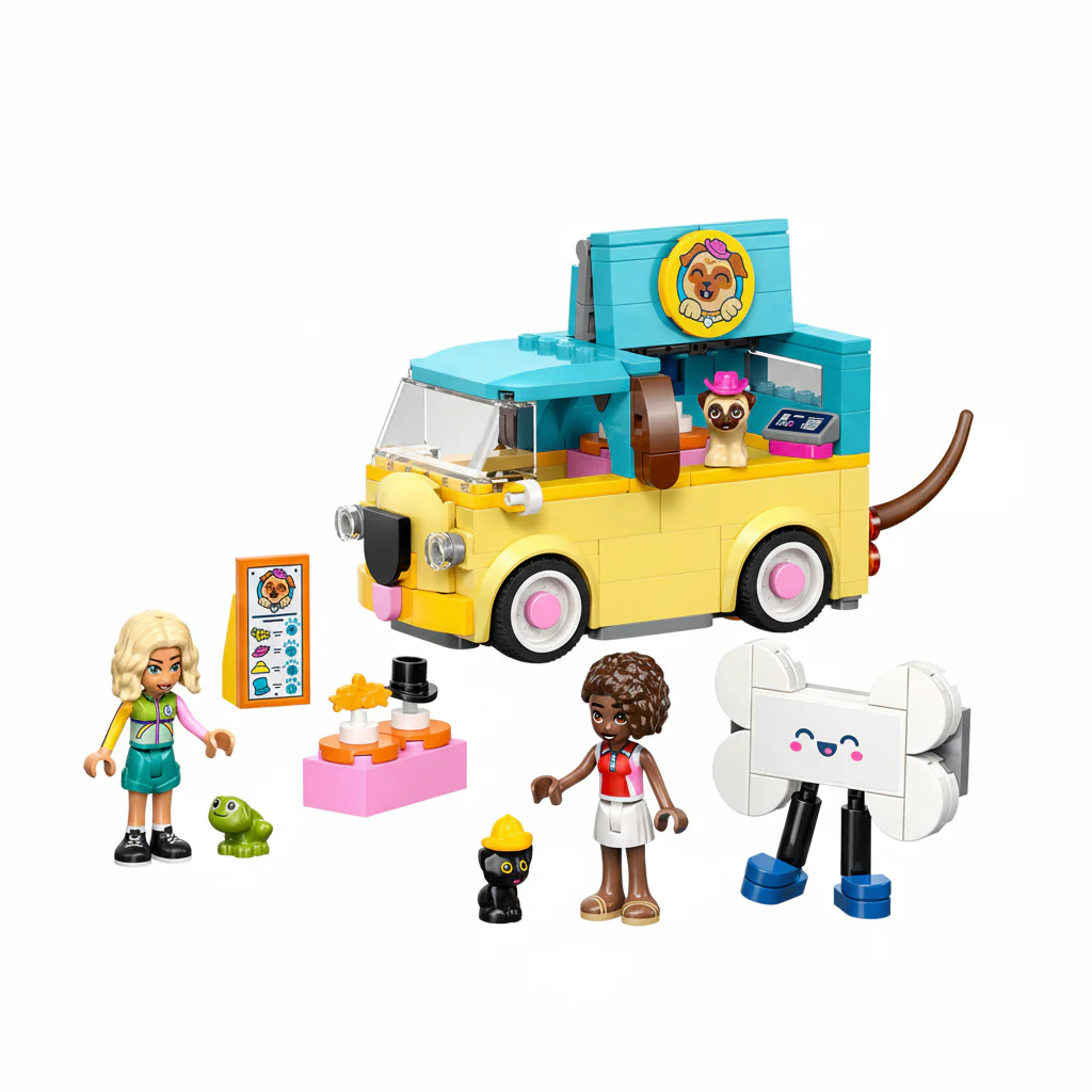 Lego Friends Pet Accessories Van Toy 42678 - Image 2