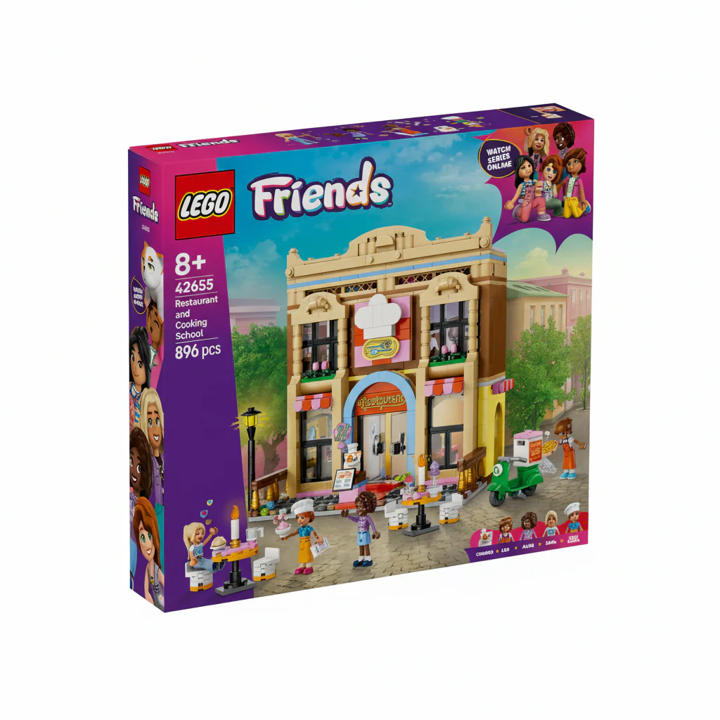 Lego Friends Restaurant and Cooking School 42655
