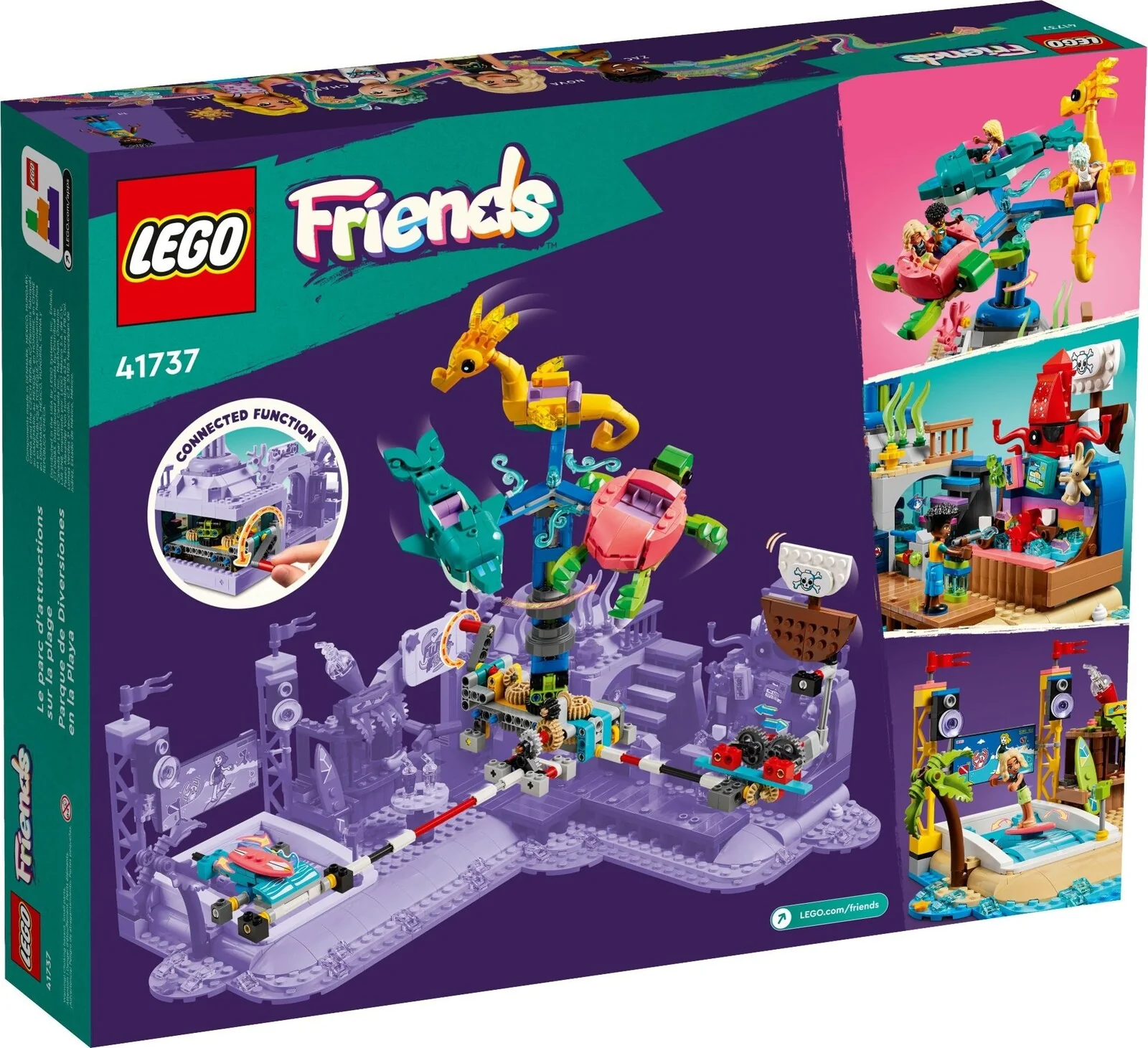 Lego Friends The Amusement Park At the Beach 41737 - Image 2