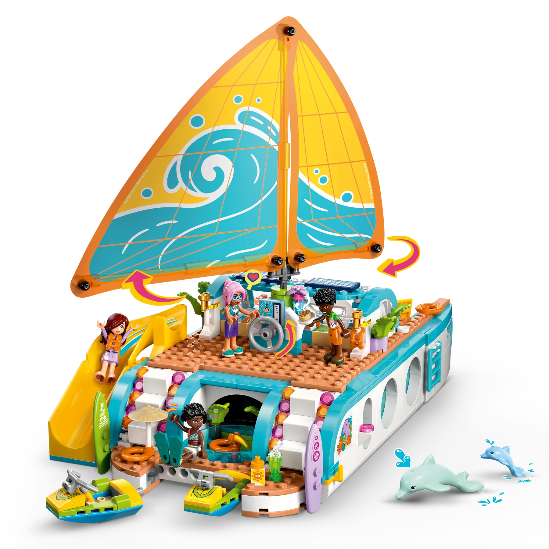 Lego Friends Travel Boat Adventure Set 42664 - Image 3