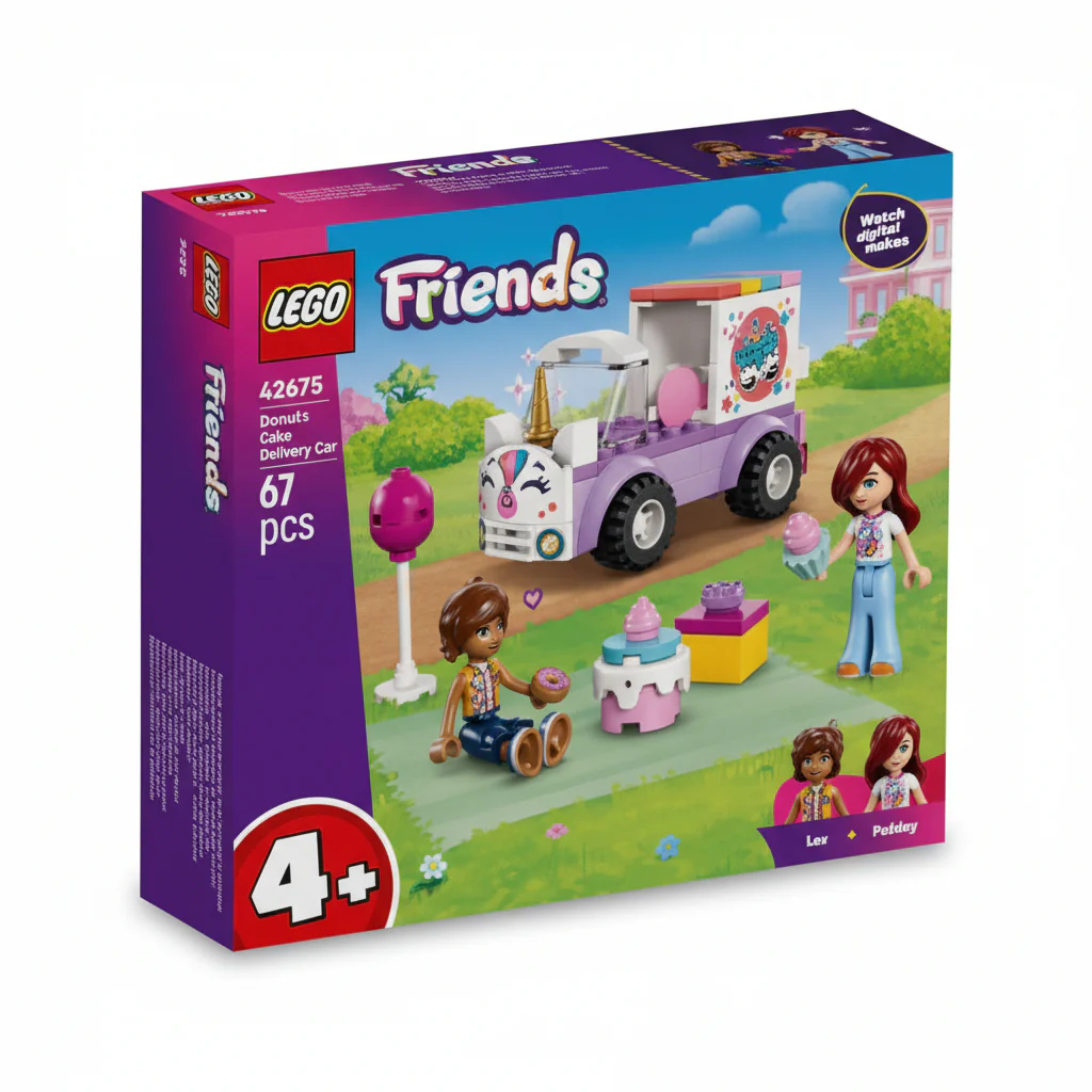 Lego Friends Unicorn Cake Delivery Car 42675