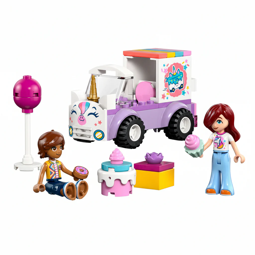 Lego Friends Unicorn Cake Delivery Car 42675 - Image 2