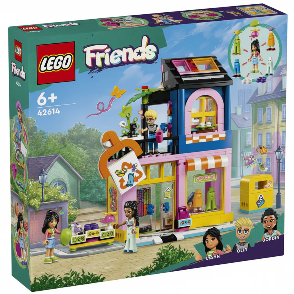 Lego Friends Vintage Fashion Store 42614