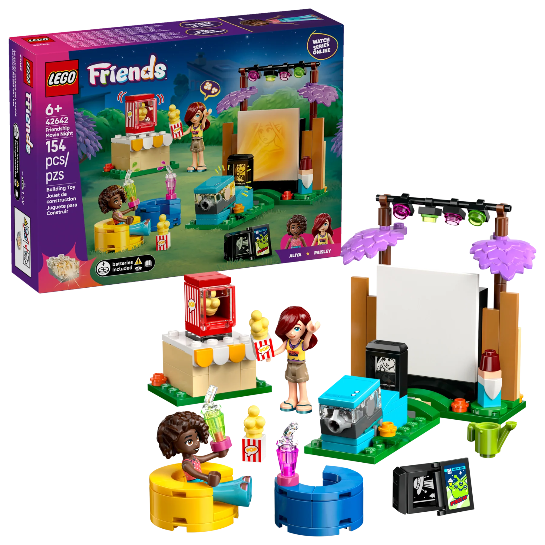 Lego Friendship Movie Night 42642 - Image 2