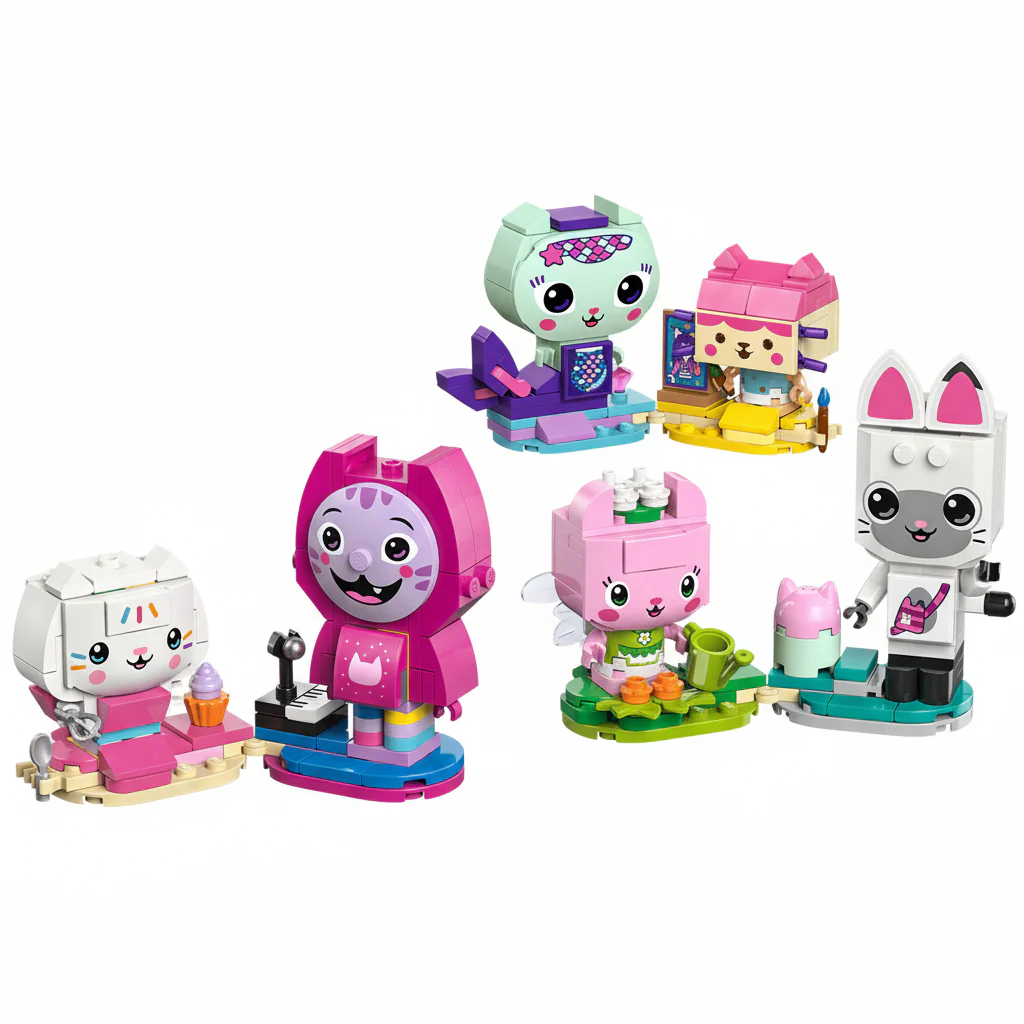 Lego Gabby's Dollhouse Brick-Built Cat Friends 11215 - Image 2
