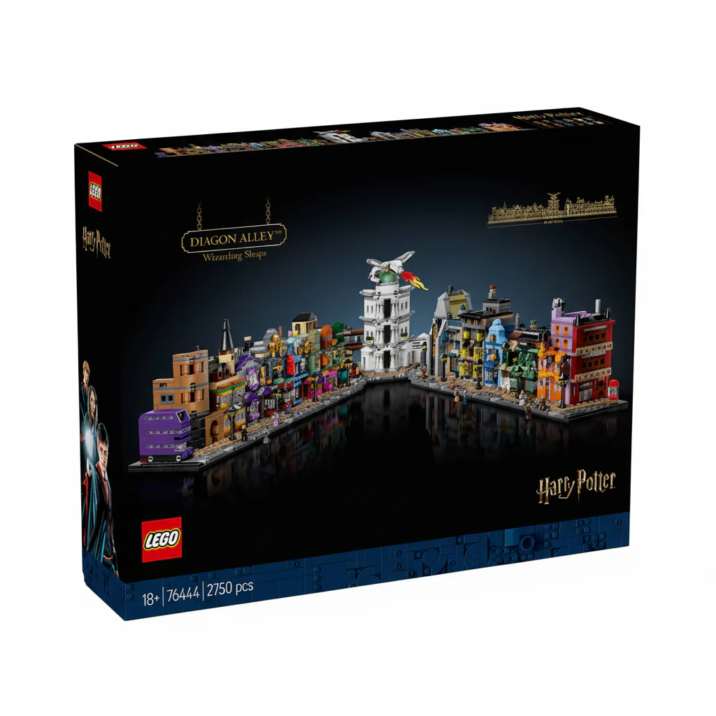 Lego Harry Potter Diagon Alley Wizarding Shops 76444