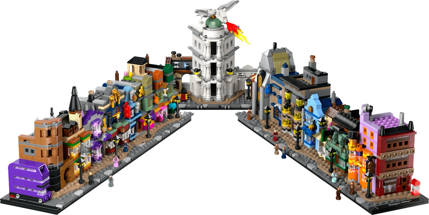 Lego Harry Potter Diagon Alley Wizarding Shops 76444 - Image 3