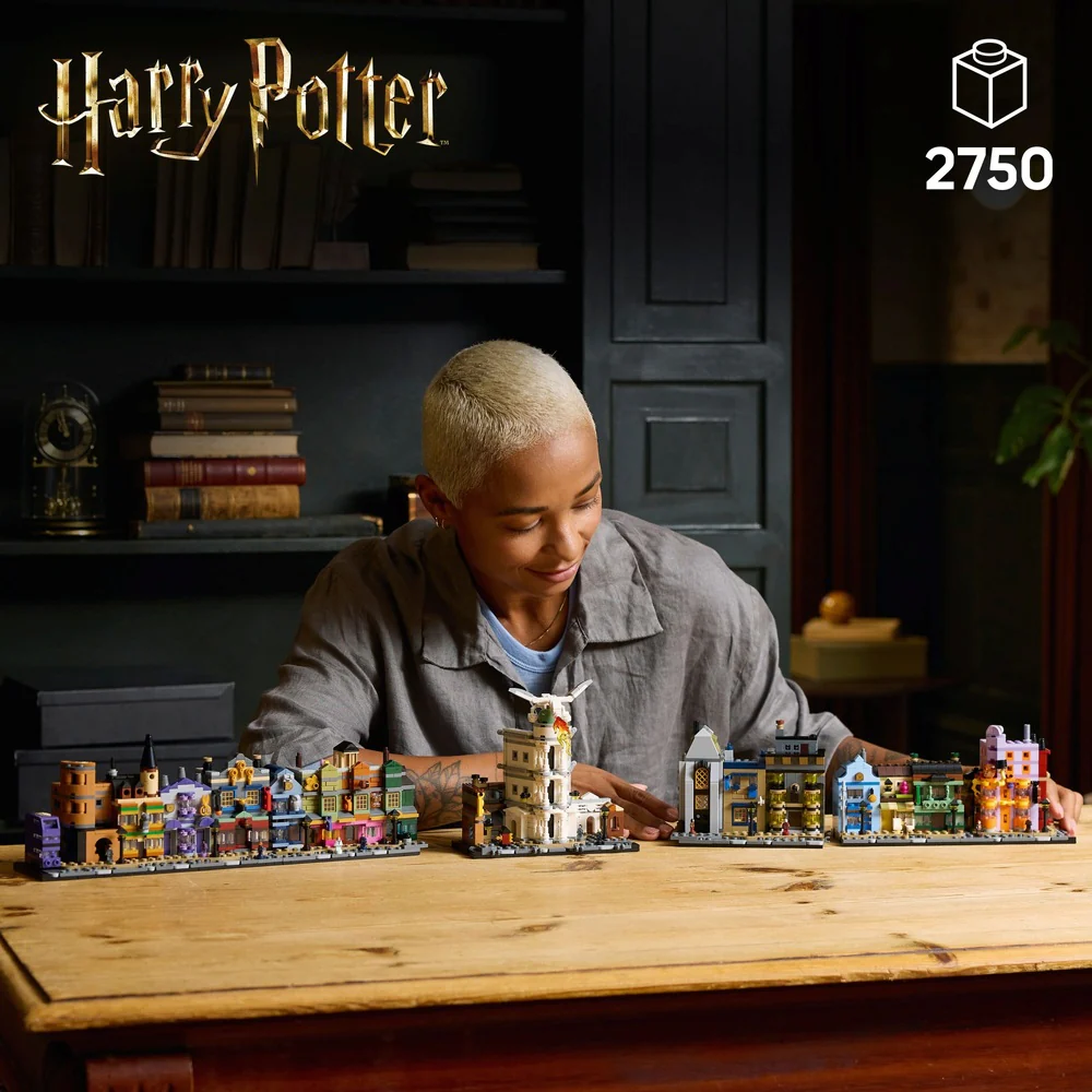 Lego Harry Potter Diagon Alley Wizarding Shops 76444 - Image 4