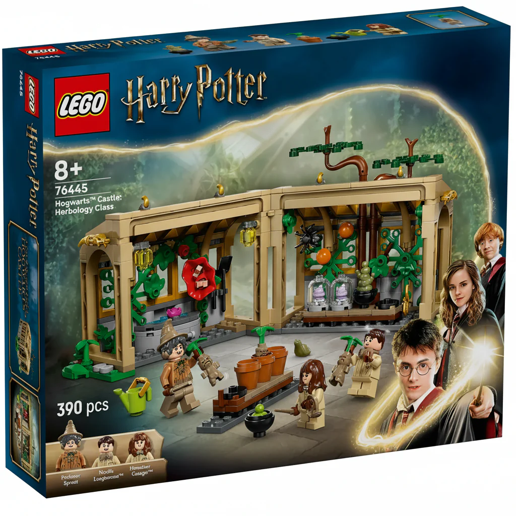 Lego Harry Potter Hogwarts Castle: Herbology Class 76445