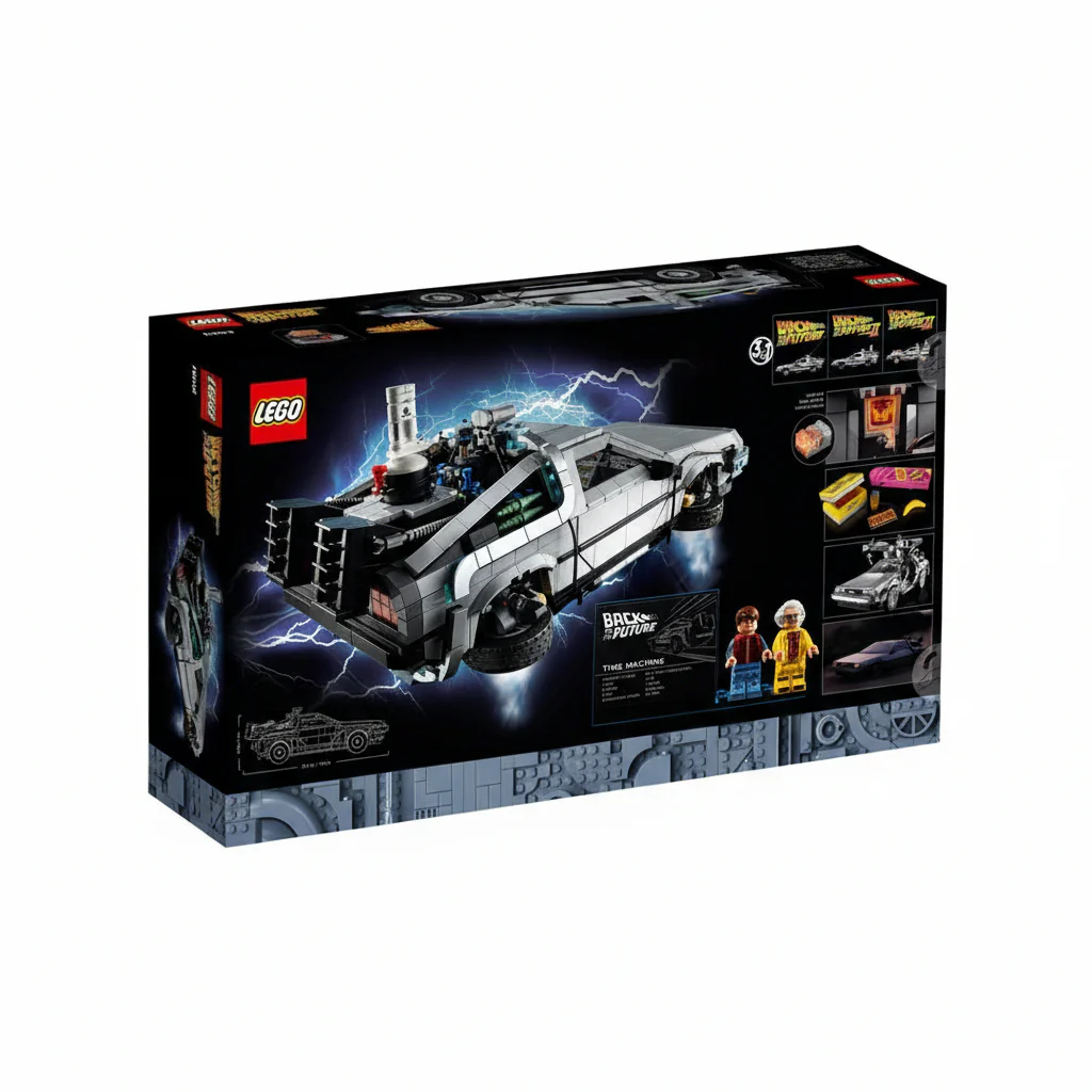 Lego Icons Back to the Future Time Machine 10300