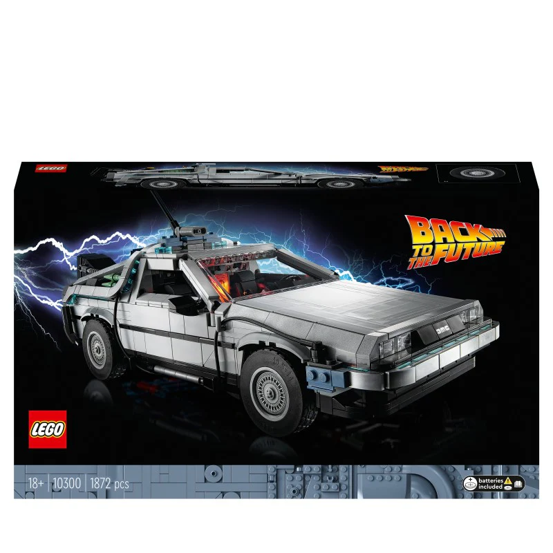 Lego Icons Back to the Future Time Machine 10300 - Image 2