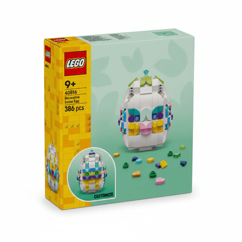 Lego Icons Decorative Easter Egg 40816