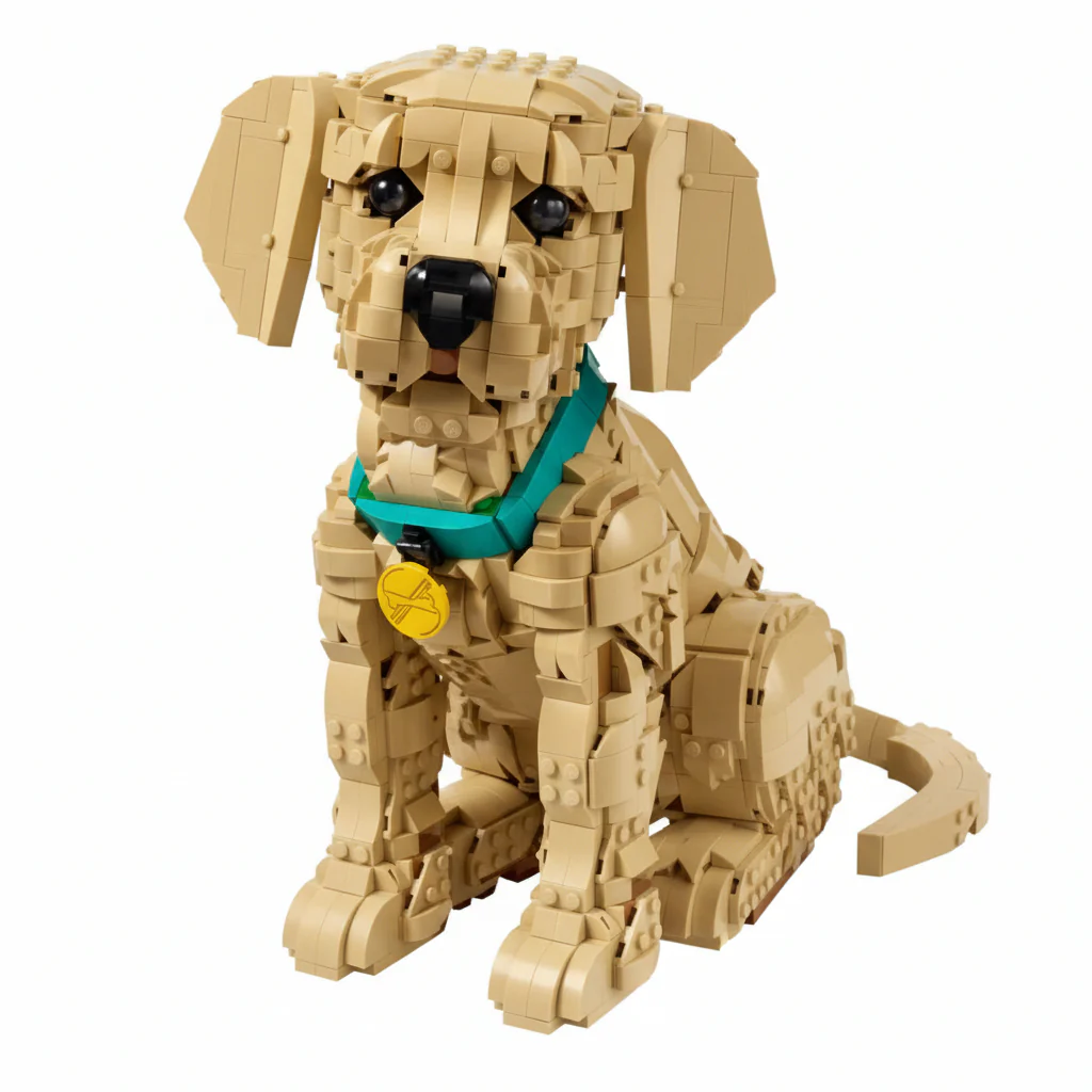 Lego Icons Golden Retriever Puppy 11384 - Image 3