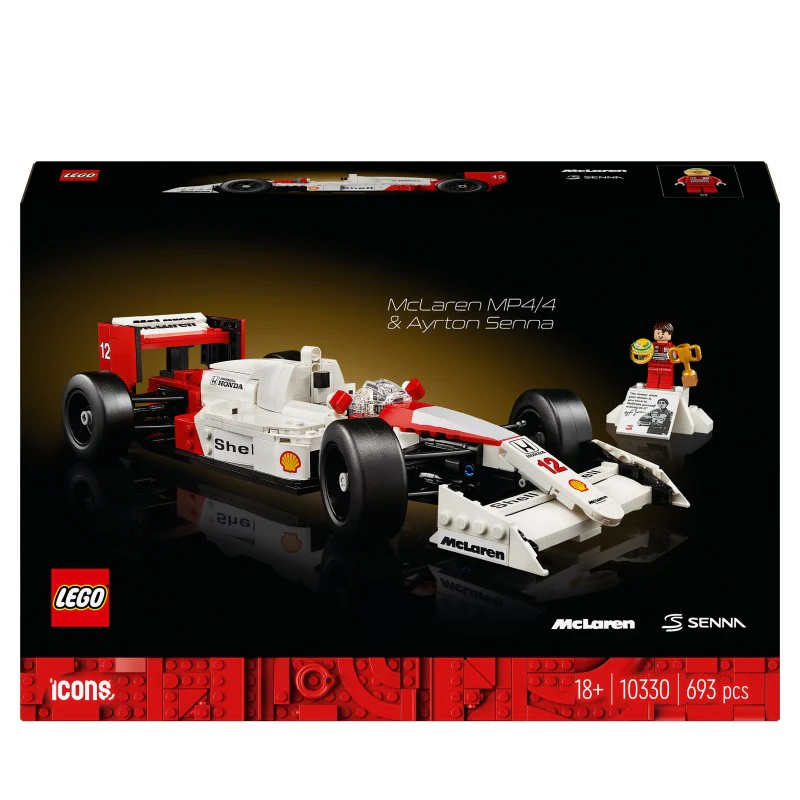 Lego Icons McLaren F1 MP4/4 & Ayrton Senna 10330